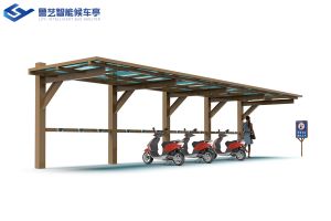 小区电动车泊车充电棚